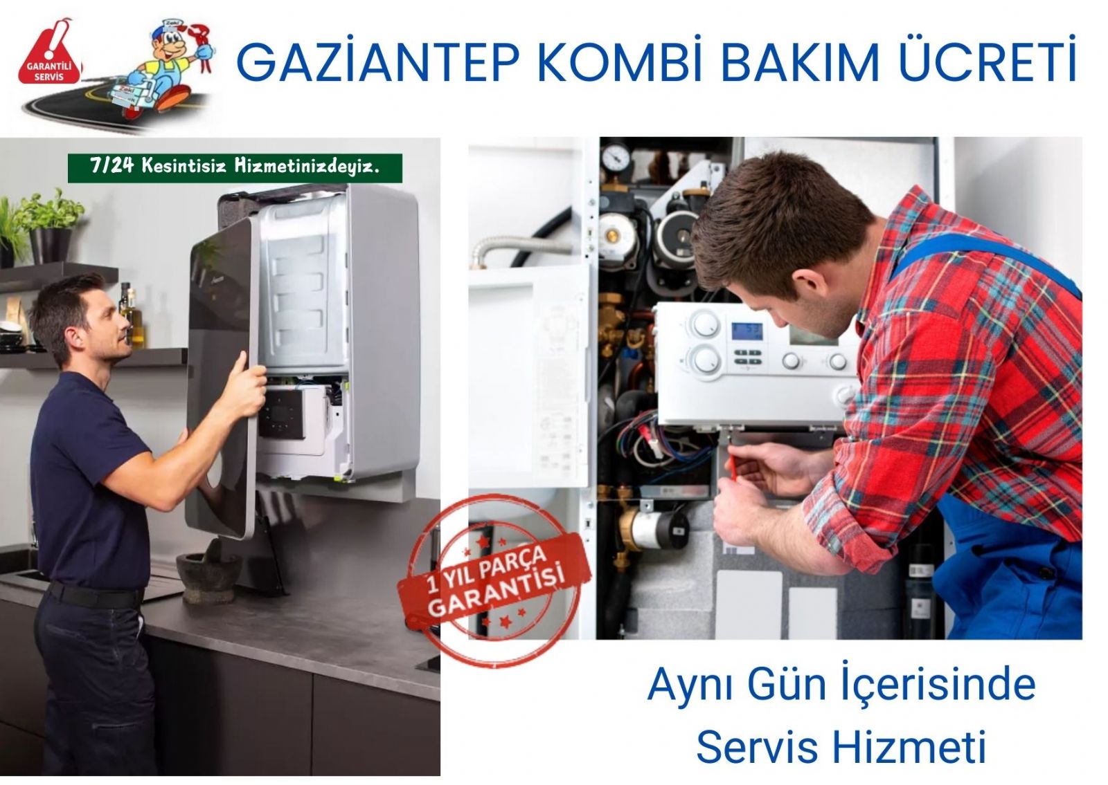 Gaziantep Kombi Bakım Ücreti