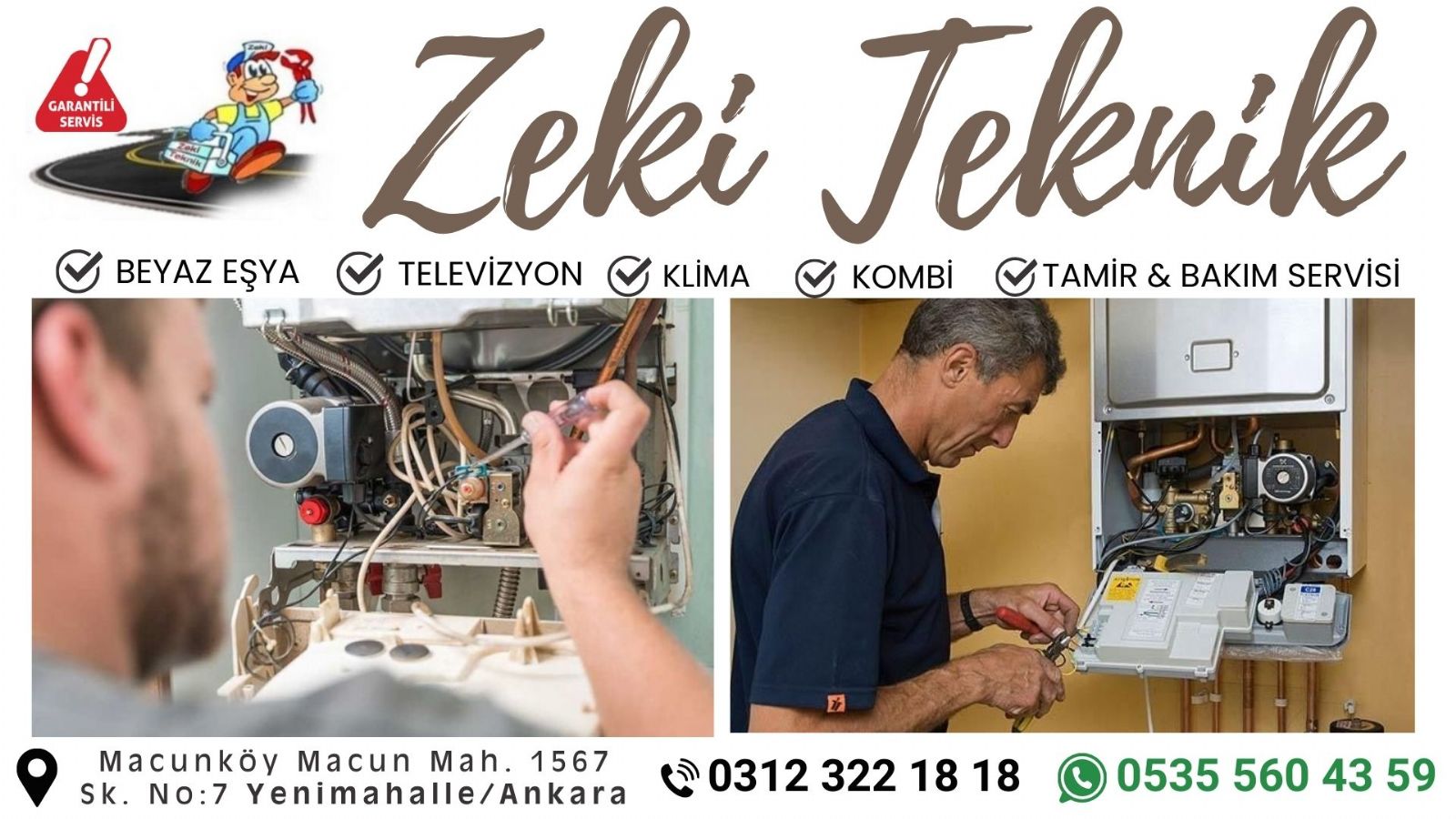 Macunköy Kombi Bakım Ücreti
