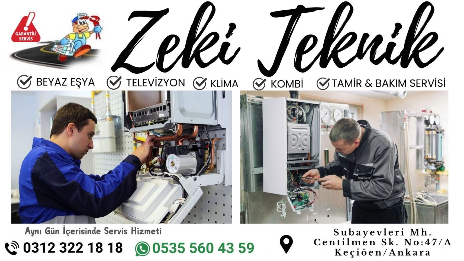 Subayevleri Kombi Bakım Ücreti
