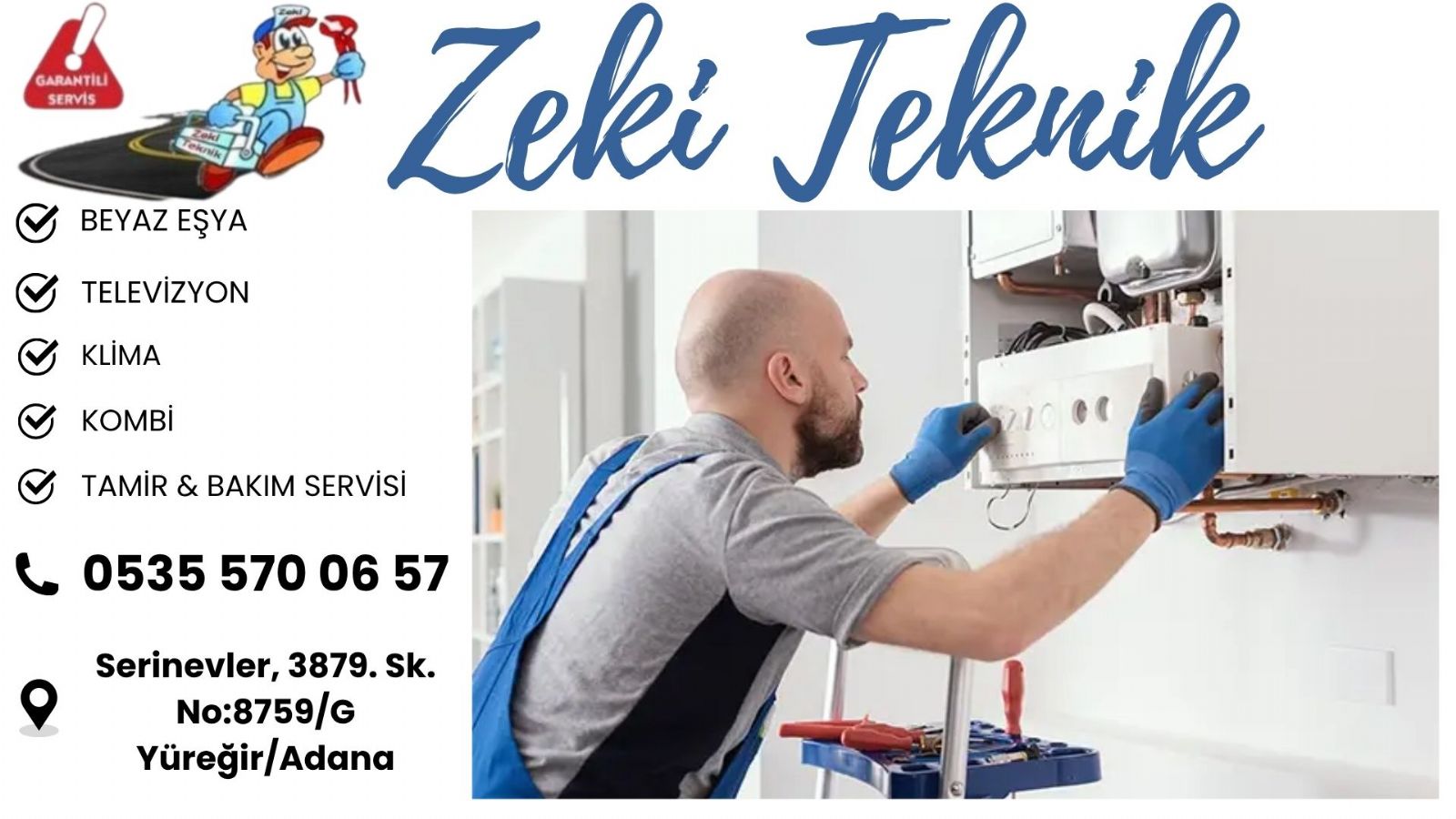 Yüreğir Kombi Bakım Ücreti
