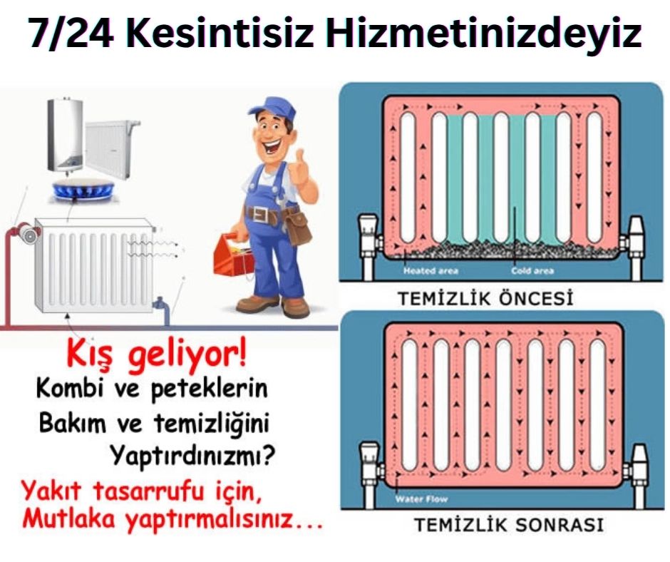 Yatağan Kombi Bakım Ücreti