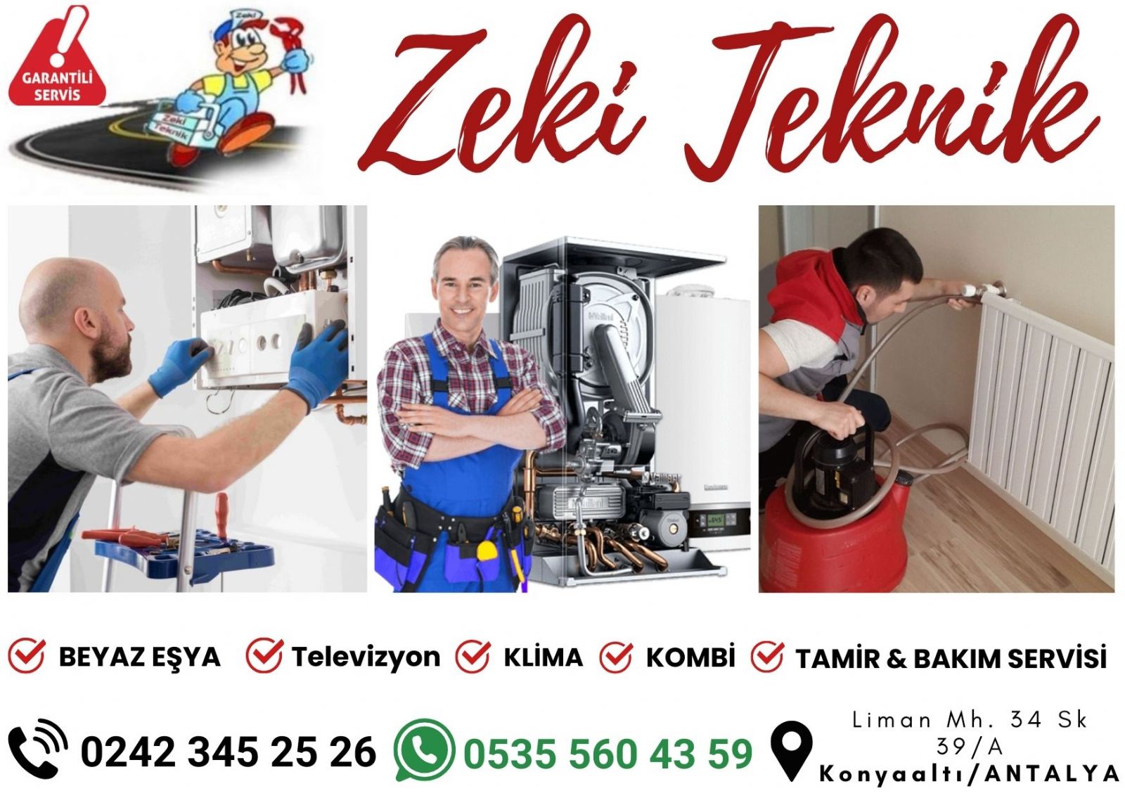 Liman Kombi Bakım Ücreti